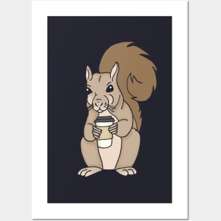 Caffeinated Squirrel Posters and Art